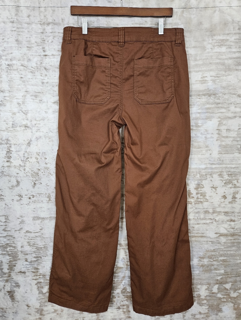 Sanctuary Wide Leg Pants 29 Cargo Utility Brown Rich Clay - Picture 6 of 8